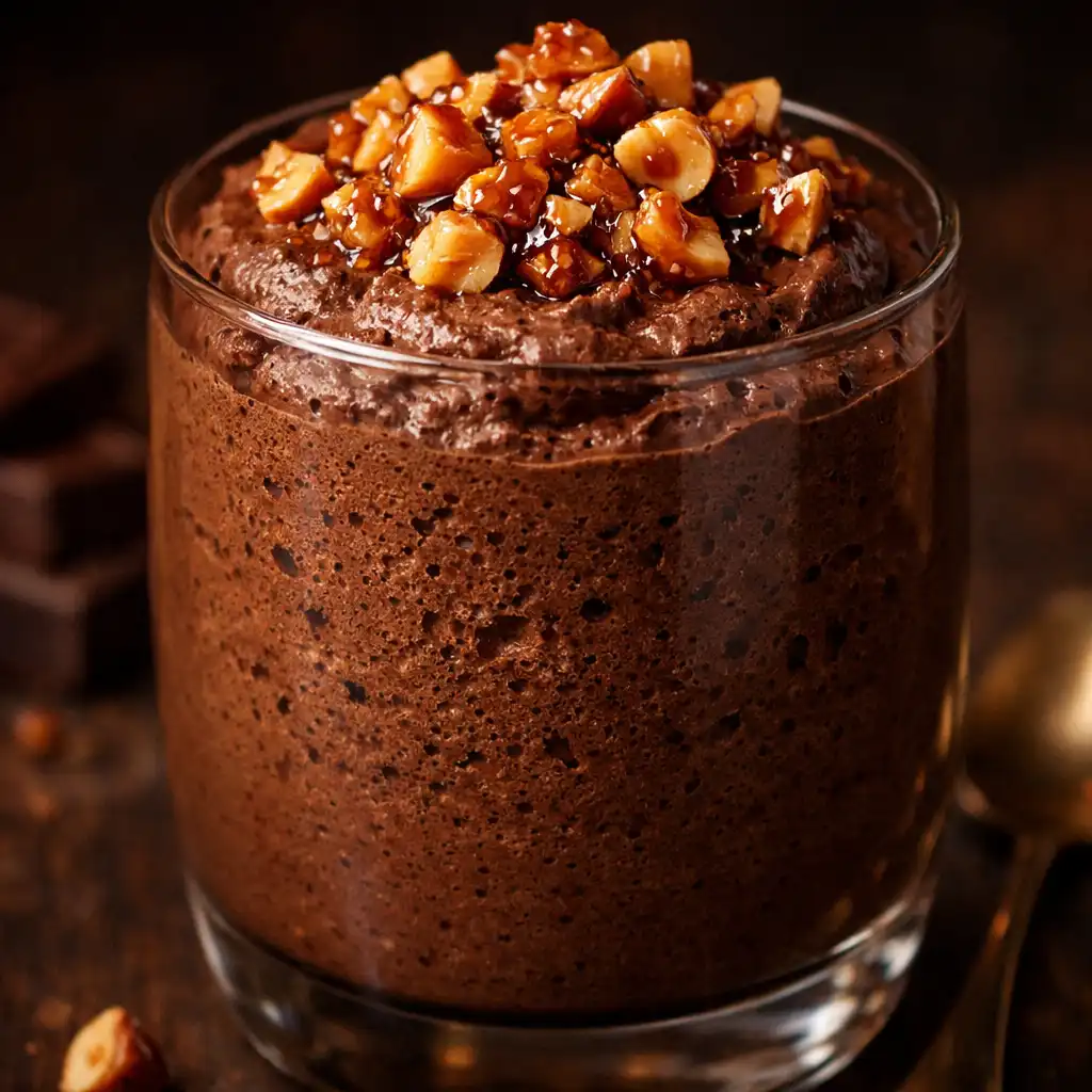 Mousse au chocolat noir